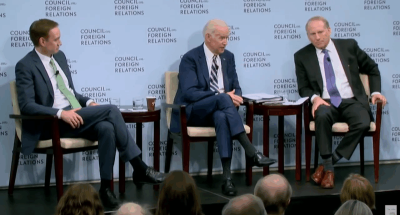 Joe Biden bragging about his family's corruption.