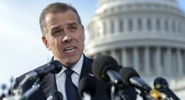 Hunter Biden, the son of then-president Joe Biden, gave a defiant press conference in front of the Capitol on December 13, 2023, amid his legal troubles