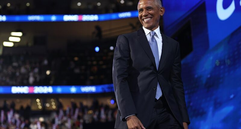 Barack Obama refused to name Donald Trump in an astonishing snub to the president as he celebrated the Gaza peace deal. The Democratic ex-president posted a statement on social media, saying he was 'relieved that an end to the conflict is within sight.'