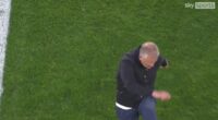Chris Wilder booted the ball into the crowd and it connected with a Sheffield United fan