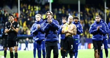 Thomas Frank's side were caught cold on their return to the Arctic Circle