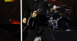 Bon Jovi's fans were disappointed after learning that the band's tour next year will not feature a full reunion; Singer Jon Bon Jovi, 63, seen performing in 2024