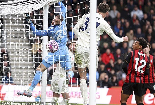 Forest keeper Mat Sels is helpless as Marcus Tavernier's corner goes straight in for 1-0