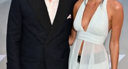 Brad Pitt and longtime girlfriend Ines de Ramon have cemented their romance by 'fully living together'; pictured in June