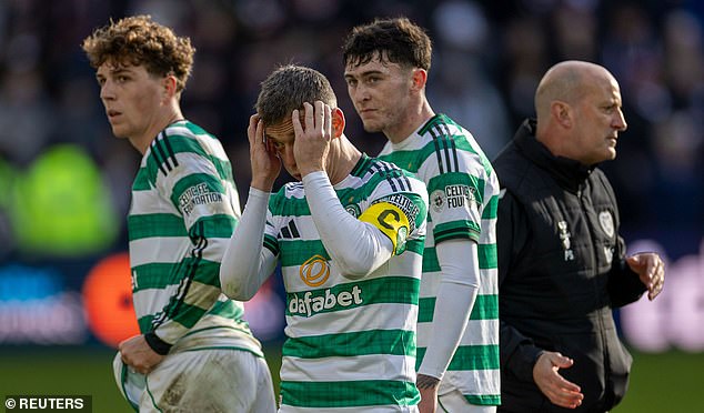 The Scottish champions are eight points adrift of surprise league leaders Hearts