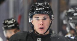 Bruins juggle lineup to keep rookie on team