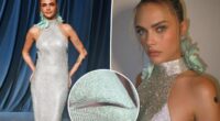 Cara Delevingne shares her Academy Museum Gala wardrobe malfunction on Instagram
