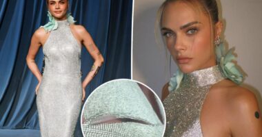 Cara Delevingne shares her Academy Museum Gala wardrobe malfunction on Instagram
