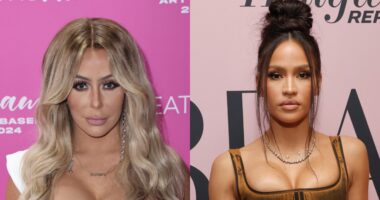 Big Day! Aubrey O'Day Speaks Out & Sends Brief Message To Cassie Ahead Of Diddy's Sentencing (VIDEO)