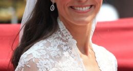 Bobbi Brown said that Hannah Martins completed the Princess of Wales's wedding day makeup look in April 2011 (pictured) - but she received a special note following the big day