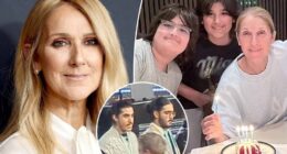 Céline Dion makes rare public appearance with sons at Paul McCartney concert