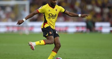 Championship side are interested in re-signing free agent Emmanuel Dennis (pictured in 2022)