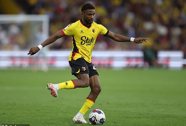 Championship side are interested in re-signing free agent Emmanuel Dennis (pictured in 2022)