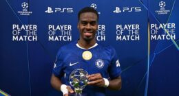 Jamie Gittens was man-of-the-match during Chelsea's 5-1 Champions League win over Ajax