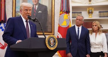 Friends who've known Cheryl Hines for years have seen a dramatic transformation since RFK became a member of Donald Trump's cabinet, and are horrified that she's 'gone MAGA'.