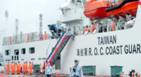 Chinese Vessels Pushed Out of Contested Waters.