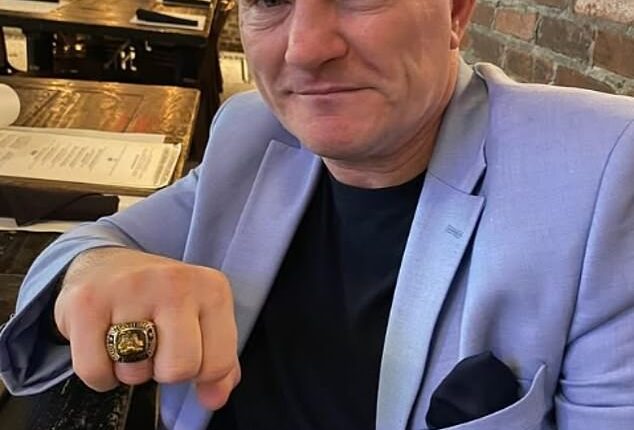 Claire Sweeney shared this tribute to her late ex boyfriend Ricky Hatton as she marked his first birthday since he died on Instagram on Monday