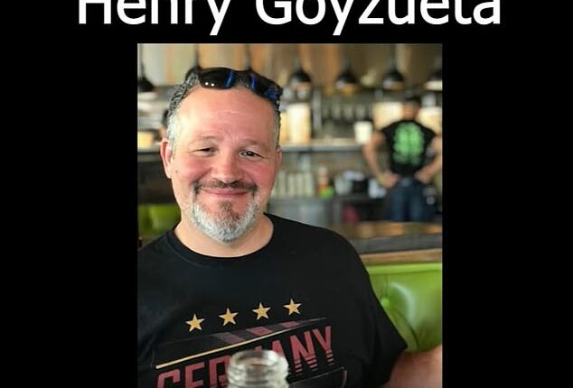The mother of Henry Goyzueta, 50, said her son (pictured) developed penis shrinkage and lost his libido after being prescribed finasteride. His mother also said the drug, which she blamed for his mental health struggles, led to his suicide, though no formal connection has ever been made