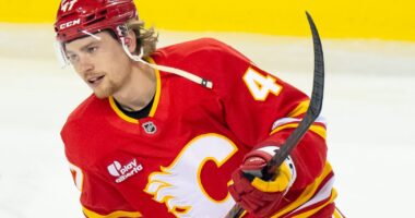 Connor Zary’s Honest Take After Flames Roll Past Rangers