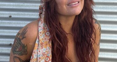 Mummy blogger Constance Hall has raised eyebrows after admitting she prefers to argue with her husband Denim 'by text'