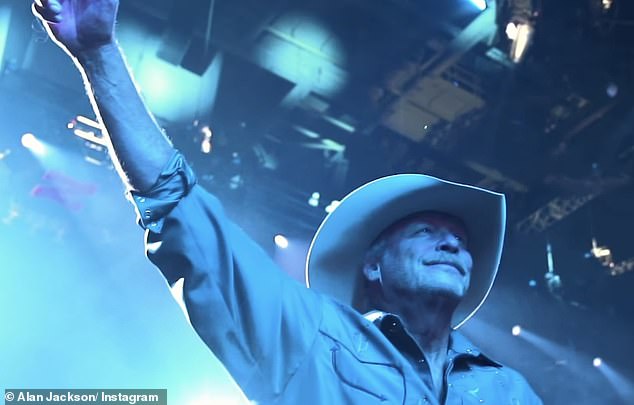 Alan Jackson, 66, has revealed the date of his farewell concert - Last Call: One More for the Road - The Finale - amid an ongoing health battle
