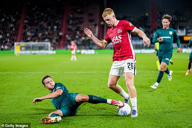 Kees Smit has been turning heads at just 19 years old with his displays for AZ Alkmaar