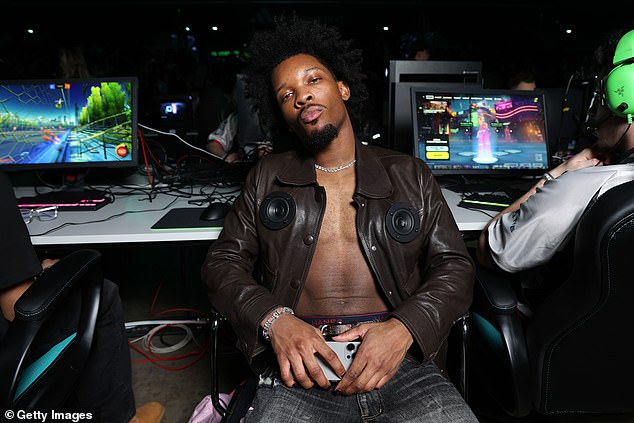 D4vd, 20, transferred the deeds to two homes he owns in Texas to his mother last month, according to property records obtained by TMZ on Thursday; pictured in March in Paris