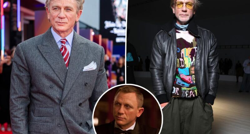 Daniel Craig's style transformation takes new bizarre turn