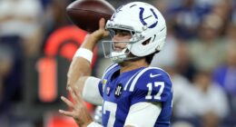Daniel Jones Reacts to Colts Beating Raiders in Week 5