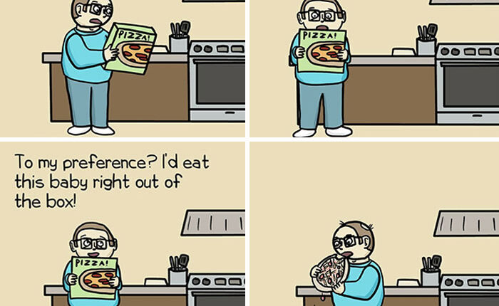Dark Humor And Random Laughs: 45 New Comics By Brian Wonderful