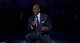Dave Chappelle shocked the controversial Riyadh Comedy Festival by saying he felt freer to make jokes 'targeting' Charlie Kirk in Saudi Arabia that at home in America