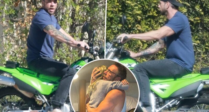 Dax Shepard seen for first time since wife Kristen Bell's 'tone-deaf' anniversary post