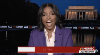 Rep. Jasmine Crockett, a Texas Democrat, appears on MSNBC.