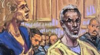 Diddy's family packs court while 'freak off' participant 'The Punisher' speaks out before mogul learns his prison fate