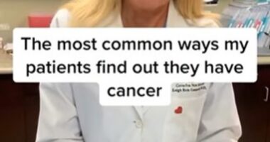 Dr Leigh Erin Connealy shared the advice about early cancer symptoms in a video posted to her @connealymd social media channels, urging people to pay attention to their bodies
