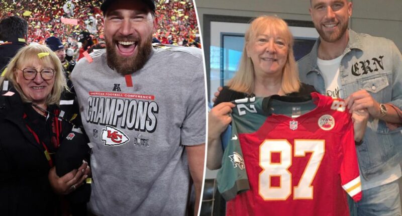 Donna Kelce shows love to Taylor Swift's 'Life of a Showgirl' in Travis' birthday tribute