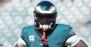 Eagles WR A.J. Brown Reacts to Criticism He Slowed Up on Missed TD Pass