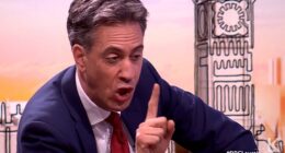 Ed Miliband denies his Net Zero policies are keeping Brits' energy costs high - but he hints Rachel Reeves could scrap VAT on bills at Budget