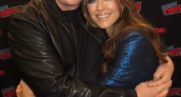 They last shared the screen in 2000 romcom Bedazzled. And Liz Hurley and Brendan Fraser have reunited for a new animated show, which they promoted at NY Comic Con on Sunday