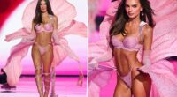 Emily Ratajkowski makes her Victoria’s Secret Fashion Show runway debut