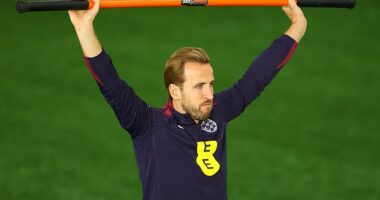 England captain Harry Kane is a major doubt for his country's clash with Wales tomorrow