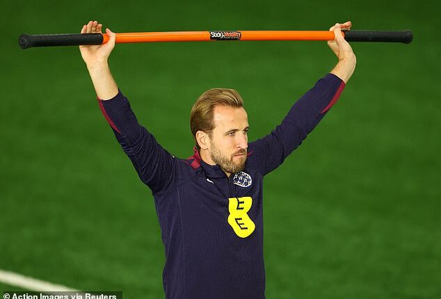 England captain Harry Kane is a major doubt for his country's clash with Wales tomorrow