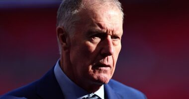 Sir Geoff Hurst has criticised the behaviour of Mark Bellingham, father of Jude and Jobe