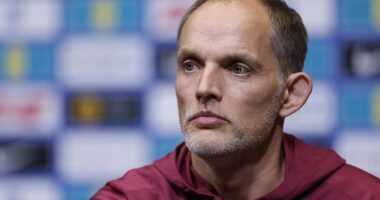 England vs Wales LIVE: Latest score, team news and updates as Declan Rice is named Three Lions skipper, while Ollie Watkins starts up front as Thomas Tuchel's take on rivals in Battle of Britain clash at Wembley