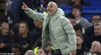 Enzo Maresca says his players must end their red card curse after Joao Pedro was sent off in the win over Benfica