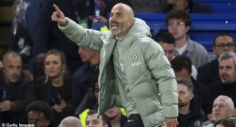 Enzo Maresca says his players must end their red card curse after Joao Pedro was sent off in the win over Benfica