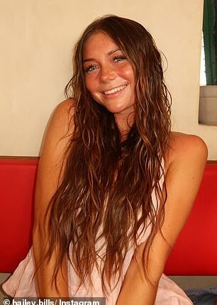 Fans are doing a double-take after noticing Robert Irwin's rumoured new girlfriend Hailey Bills, 19, (pictured) looks remarkably like his older sister Bindi, 27