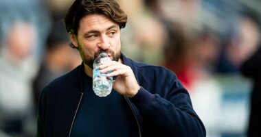 Russell Martin turned out to be drinking in the last-chance saloon at Falkirk on Sunday