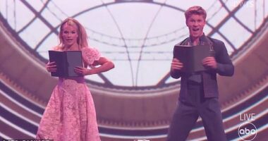 Dancing With The Stars US viewers have lashed out at the show after Robert Irwin's spellbinding performance this week. (Pictured: Robert with dance partner Witney Carson)