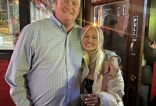 Stephen Federico (left), the father of Logan Haley Federico (right), 22, has demanded the repeat offender charged with his daughter's death, Alexander Dickey, 30, be hit with the death penalty